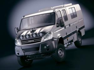 Iveco Daily 4x4 Crew Cab Rally Camp 2007 года